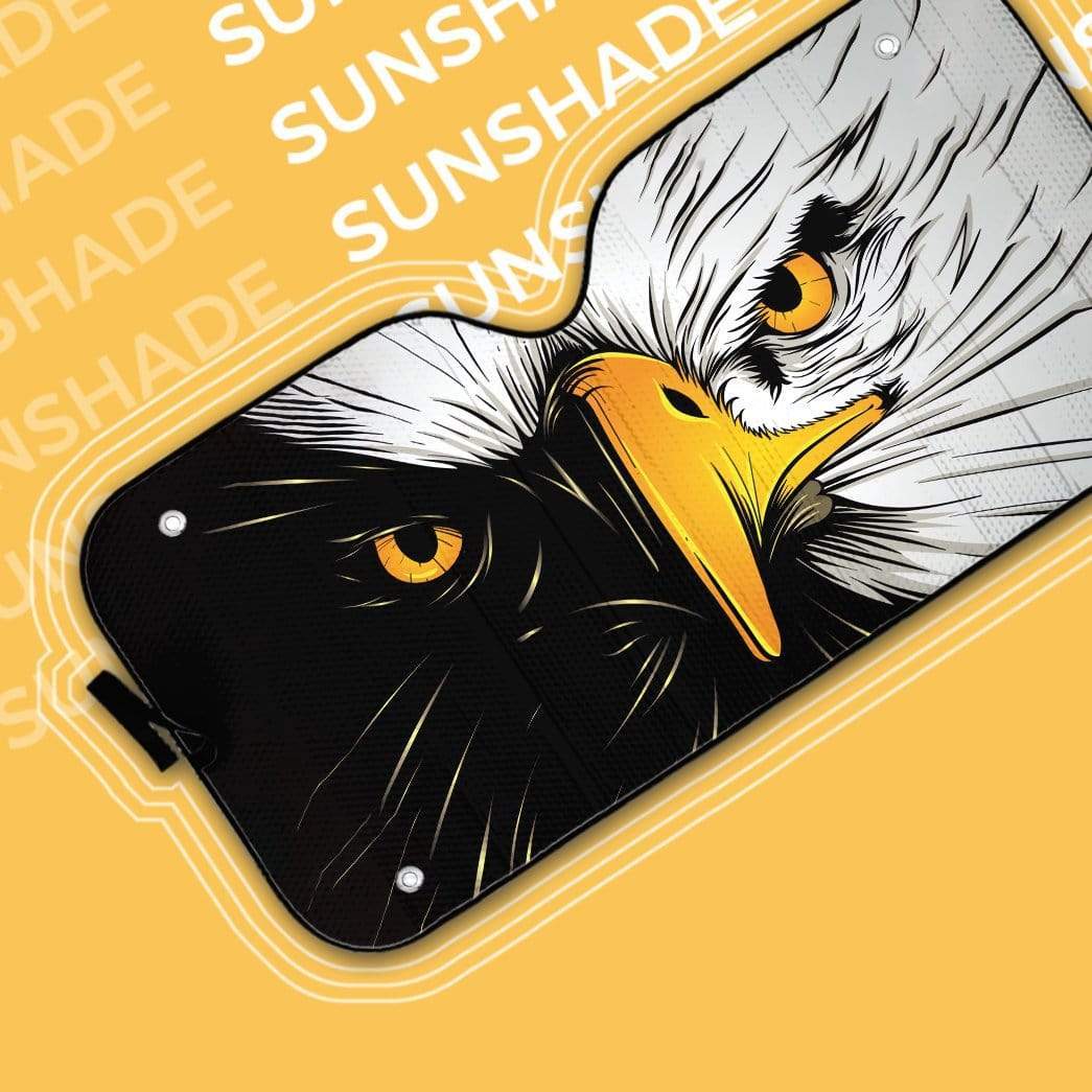 gearhumans 3D Eagle Custom Car Auto Sunshade GV14051 Auto Sunshade 