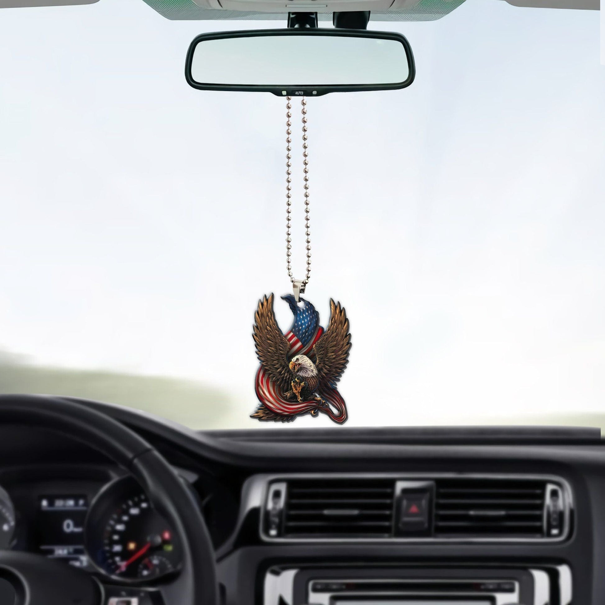 Gearhumans 3D Eagle Flying Custom Car Hanging GW2605212 Car Hanging 