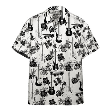 Gearhumans 3D Electric Guitar Hawaii shirt