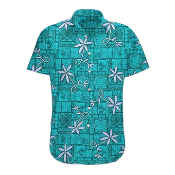 Gearhumans 3D ELV PRL Blue Hawaii Shirt ZB290313 Hawai Shirt Short Sleeve Shirt S 