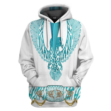 GearhumanS 3D ELV PRL Phoenix Turquoise Jumpsuit Custom Tshirt Hoodie Apparel