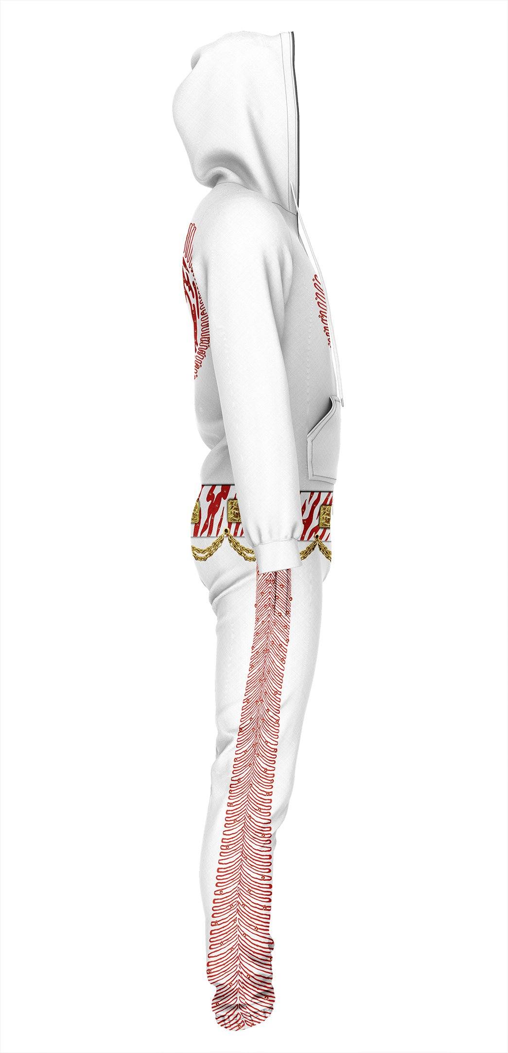 Gearhumans 3D ELV PRL Red Phoenix Custom Jumpsuit GW15062113 Jumpsuit 