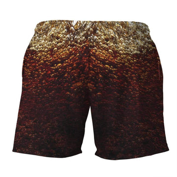 Gearhumans 3D Enjoy Cocka Custom Beach Shorts Swim Trunks