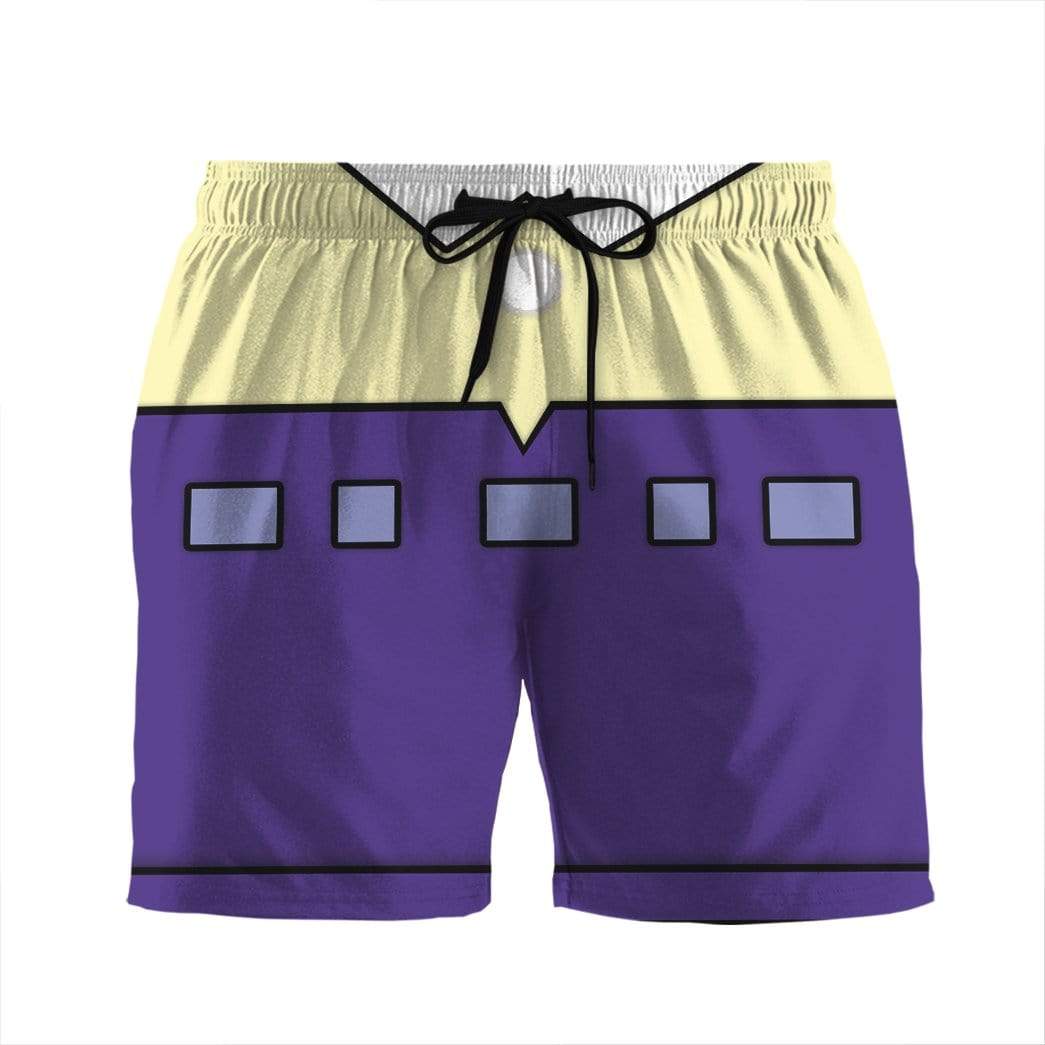 Gearhumans 3D Ferb Custom Beach Shorts Swim Trunks GL07078 Men Shorts Men Shorts S