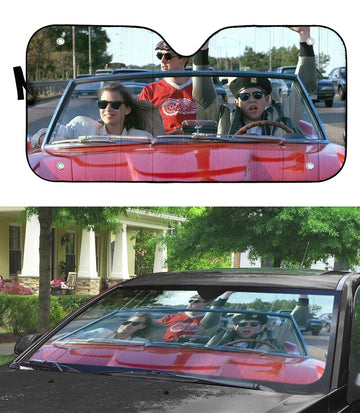 Gearhumans 3D Ferris Buellers Day Off Car Auto Sunshade