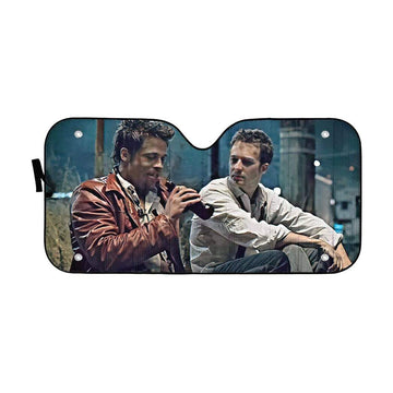 Gearhumans 3D Fight Club Custom Car Auto Sunshade