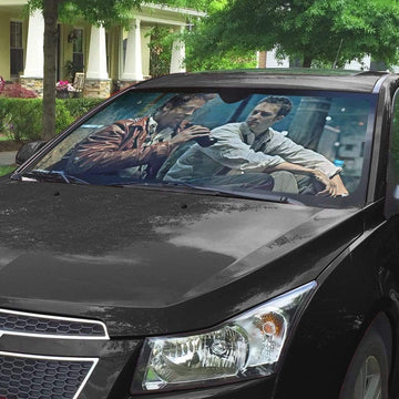 Gearhumans 3D Fight Club Custom Car Auto Sunshade