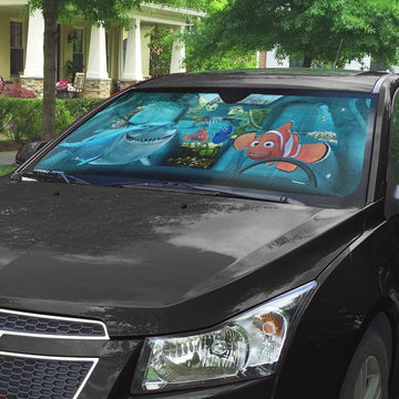 Gearhumans 3D Finding Nemo Custom Car Auto Sunshade Custom Car Auto Sunshade