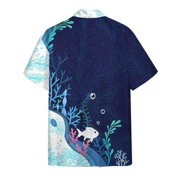 Gearhumans 3D Fish On Hook Hawaii Shirt