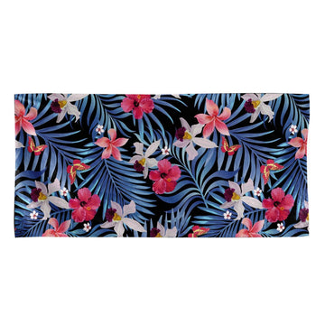 Gearhumans 3D Flower Beach Towel