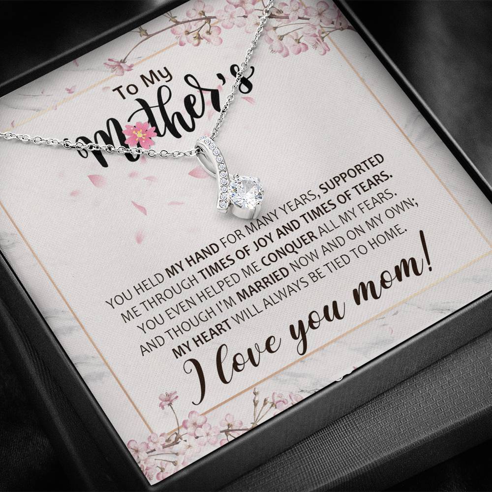 Gearhumans 3D For My Mother Happy Mothers Day Alluring Beauty Necklace GS2604214 ShineOn Fulfillment 
