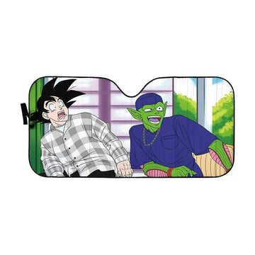 Gearhumans 3D Friday Dragonball Custom Car Auto Sunshade