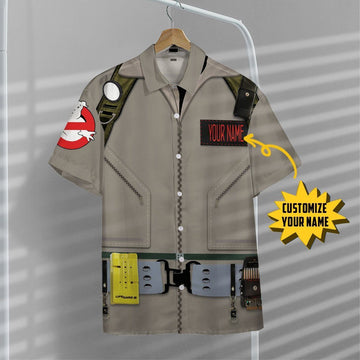 Gearhumans 3D Ghostbusters 1984 Custom Name Hawaii Shirt