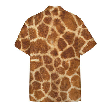 Gearhumans 3D Giraffe Hawaii Shirt