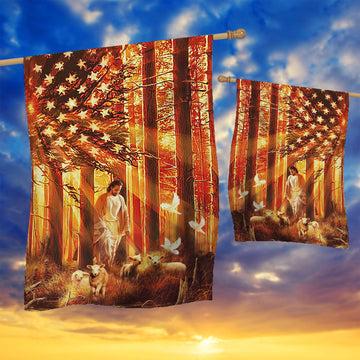 Gearhumans 3D God Bless America Custom Flag GO28062113 House Flag 