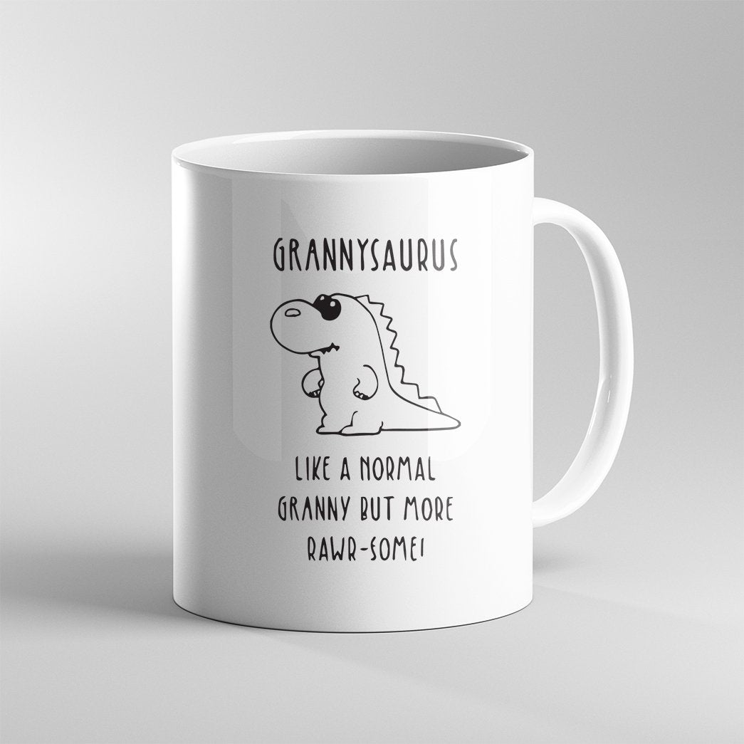 Gearhumans 3D Grannysaurus Mother's Day Gift Custom Name Mug GS07046 Mug