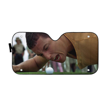 Gearhumans 3D Happy Gilmore Custom Auto Car Sunshade