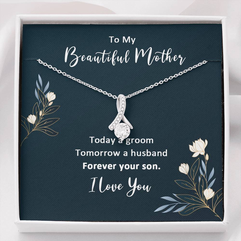 Gearhumans 3D Happy Mothers Day Alluring Beauty Necklace GO260419 ShineOn Fulfillment Standard Box 