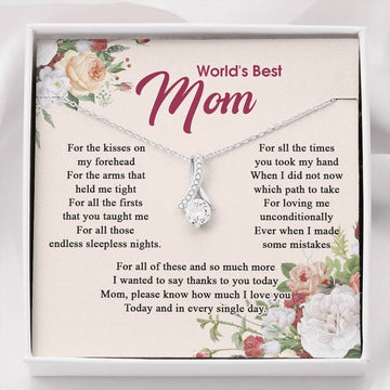 Gearhumans 3D Happy Mothers Day Alluring Beauty Necklace