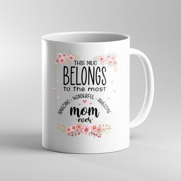 Gearhumans 3D Happy Mothers Day Custom Name Mug