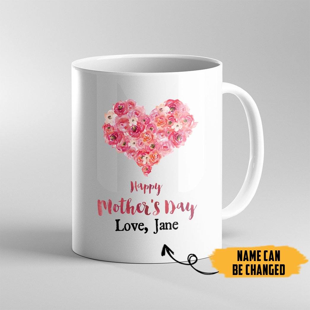 Gearhumans 3D Happy Mothers Day Custom Name Mug GO16042114 Mug 