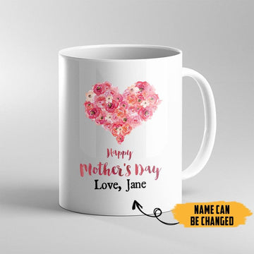 Gearhumans 3D Happy Mothers Day Custom Name Mug