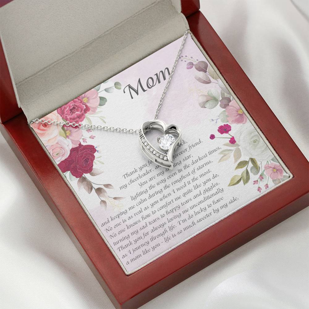 Gearhumans 3D Happy Mothers Day Forever Love Necklace GO22042113 ShineOn Fulfillment 