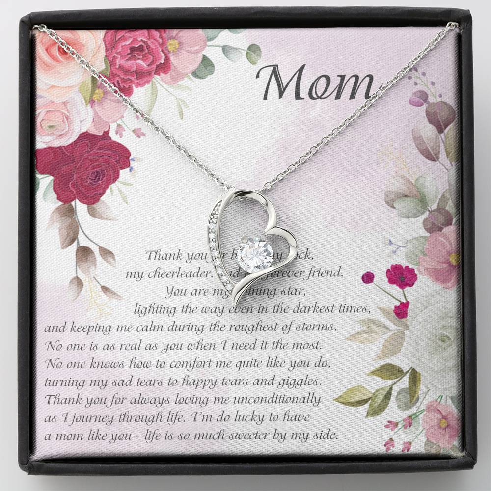 Gearhumans 3D Happy Mothers Day Forever Love Necklace GO22042113 ShineOn Fulfillment Standard Box 