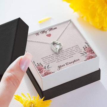 Gearhumans 3D Happy Mothers Day Forever Love Necklace