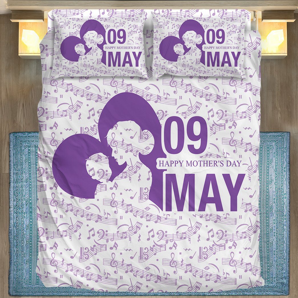 Gearhumans 3D Happy Mothers Day Gift Custom Bedding Set GO120417 Bedding Set