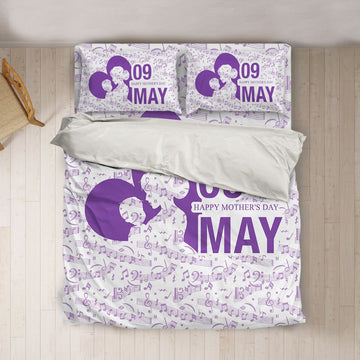 Gearhumans 3D Happy Mothers Day Gift Custom Bedding Set