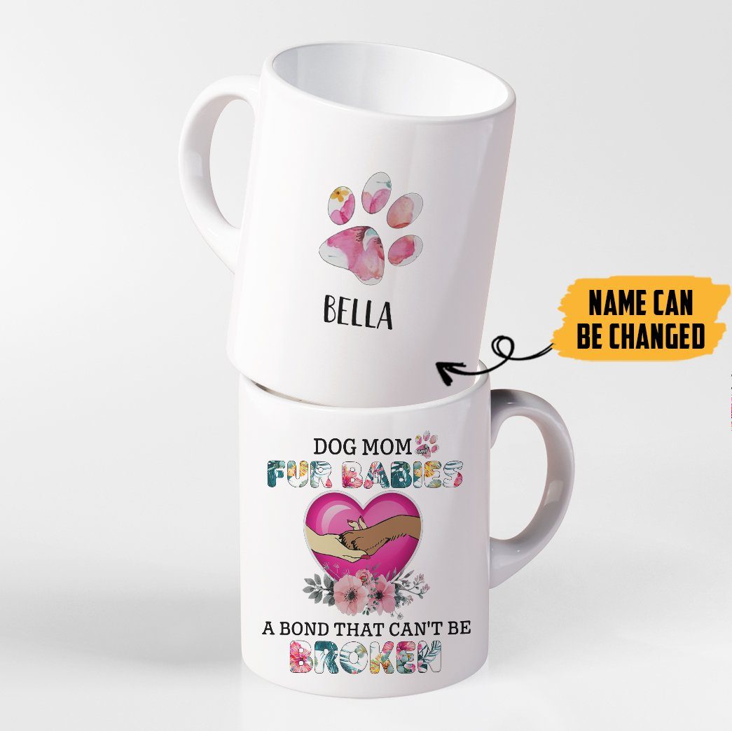 Gearhumans 3D Happy Mothers Day Gift Dog Mom Custom Name Mug GO090413 Mug