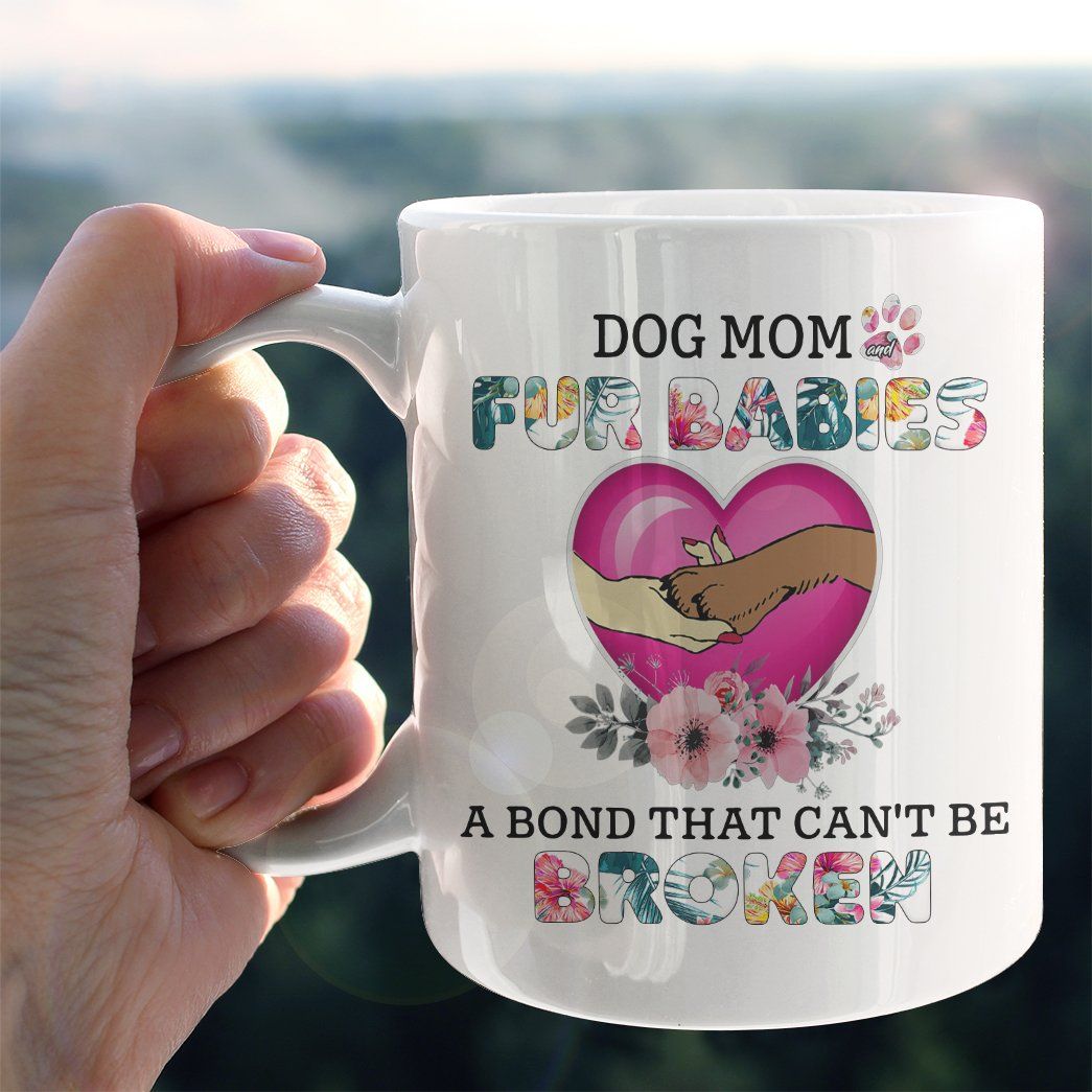 Gearhumans 3D Happy Mothers Day Gift Dog Mom Custom Name Mug GO090413 Mug