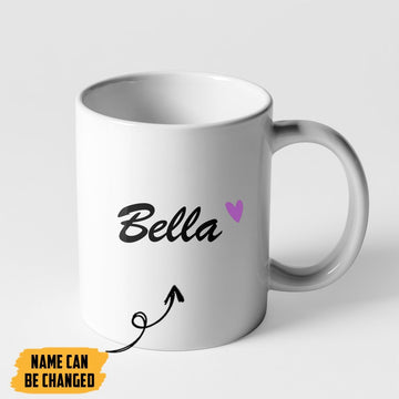 Gearhumans 3D Happy Mothers Day Gift Mother And Daughter Custom Name Mug