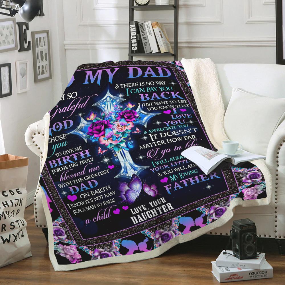 Gearhumans 3D Happy Mothers Day Gift To My Mom Custom Name Blanket GO080419 Blanket 