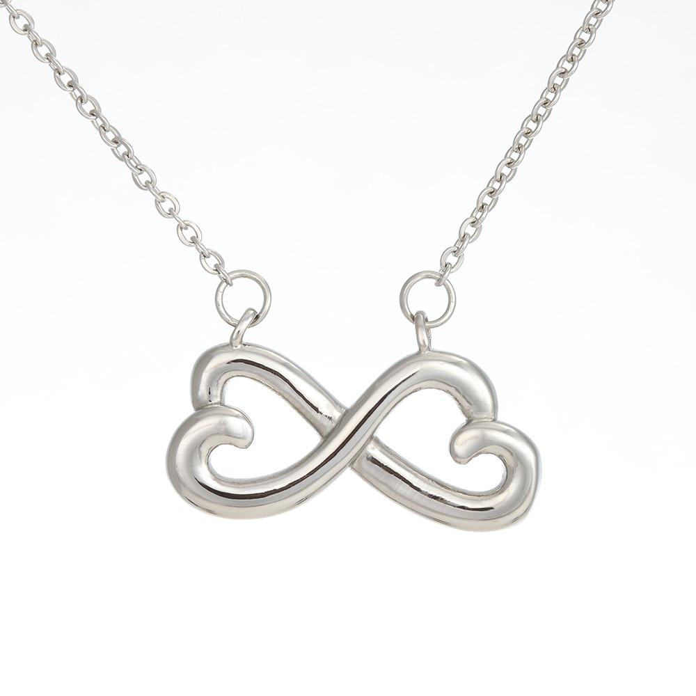 Gearhumans 3D Happy Mothers Day Infinity Hearts Necklace GO26042114 ShineOn Fulfillment 