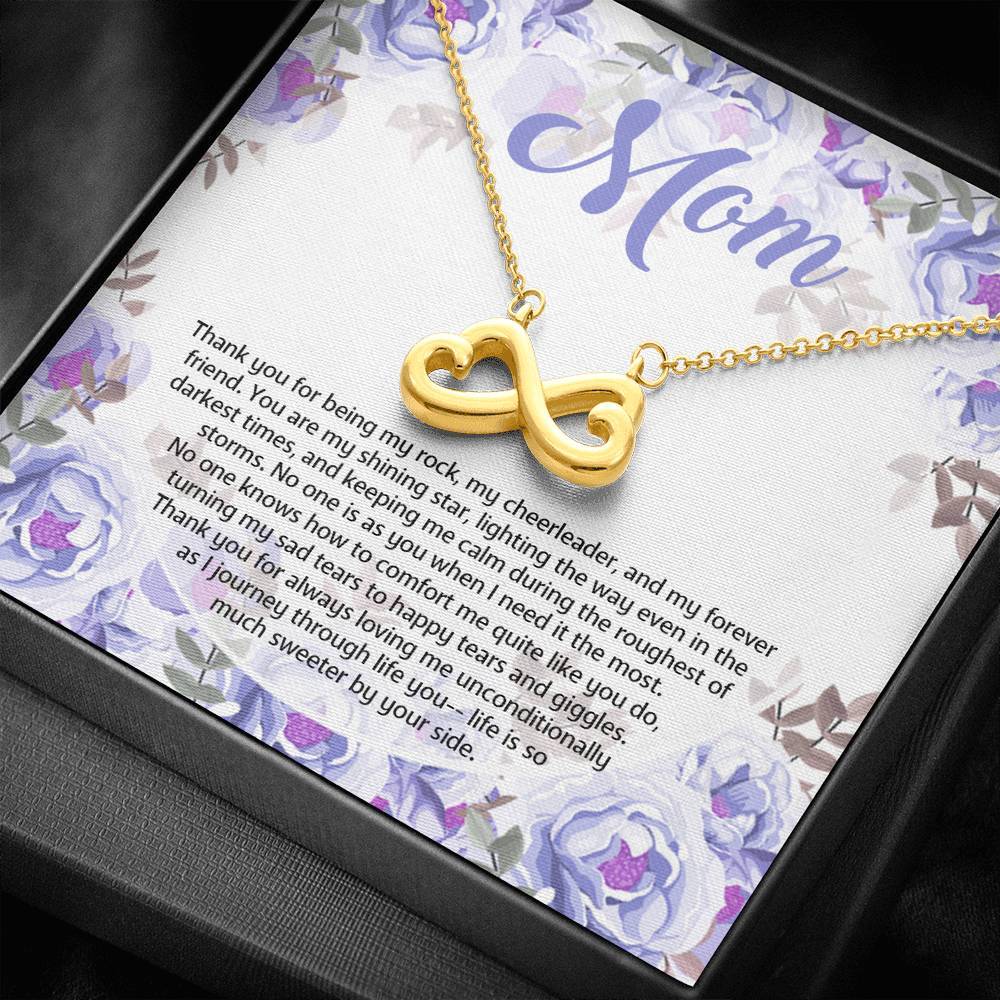 Gearhumans 3D Happy Mothers Day Infinity Hearts Necklace GO26042117 ShineOn Fulfillment 