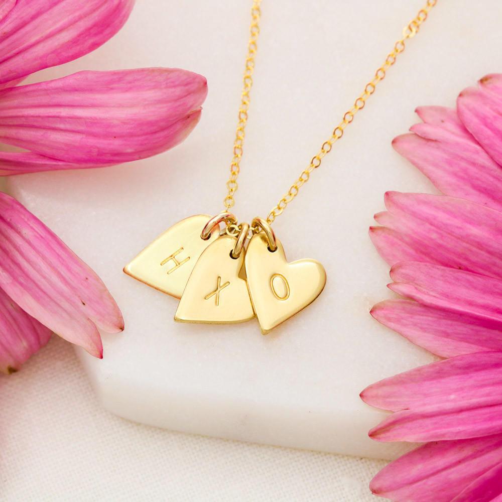 Gearhumans 3D Happy Mothers Day Sweetest Hearts Necklace GO22042117 ShineOn Fulfillment 