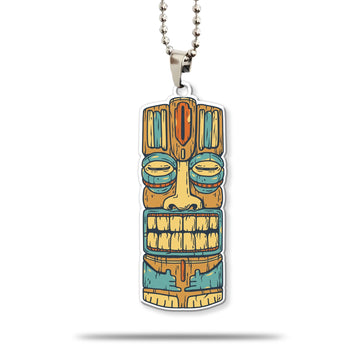 Gearhumans 3D Hawaii Tiki Mask Custom Car Hanging