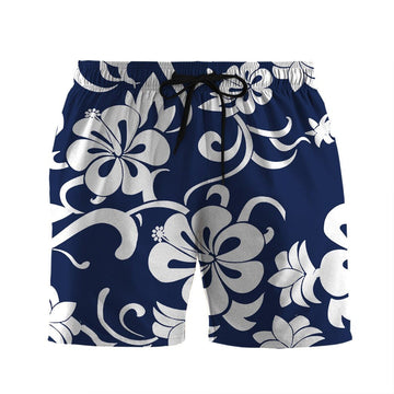 Gearhumans 3D Hawk Eye Pierce From Mash Custom Beach Shorts Swim Trunks