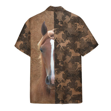 Gearhumans 3D Horse Hawaii Shirt