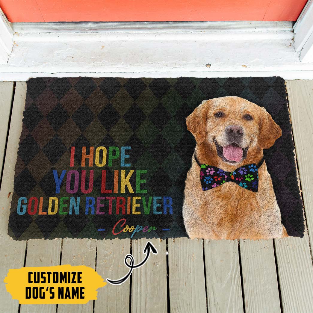 Golden retriever cheap doormat