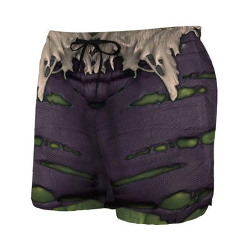 Gearhumans 3D Incredible Hulk Custom Beach Shorts