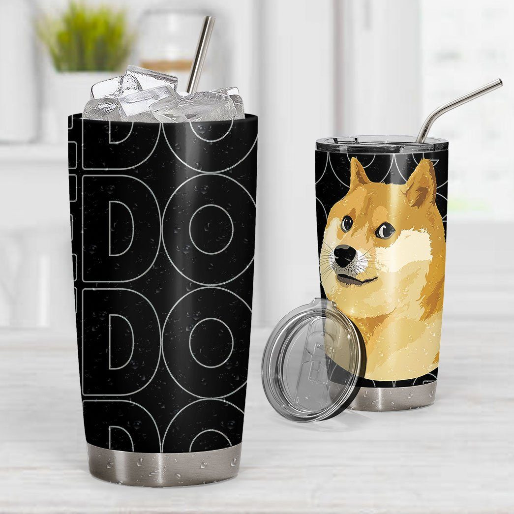 Gearhumans 3D Its Doge Custom Tumbler GO20052115 Tumbler 