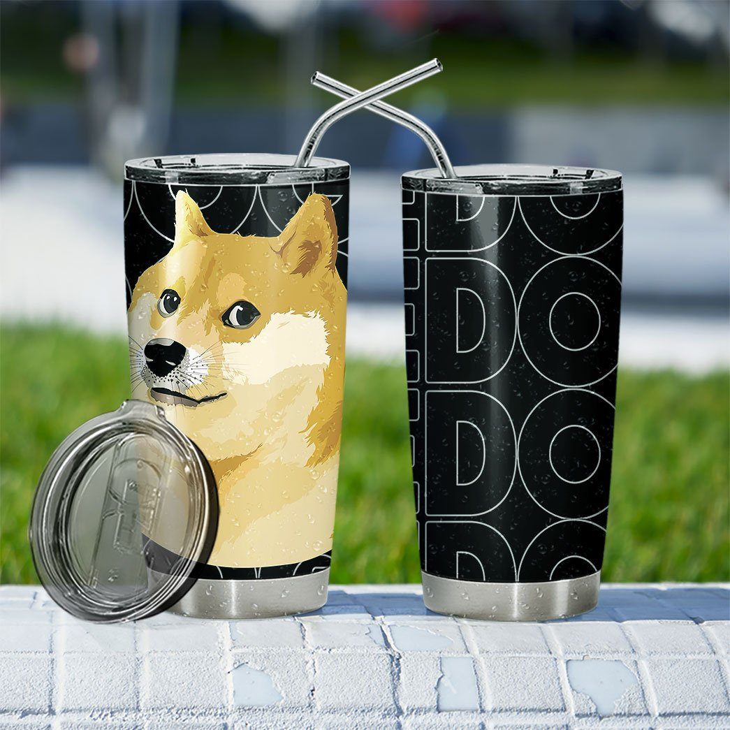 Gearhumans 3D Its Doge Custom Tumbler GO20052115 Tumbler 