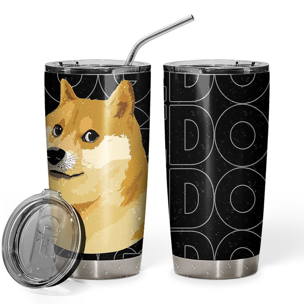 Gearhumans 3D Its Doge Custom Tumbler GO20052115 Tumbler 