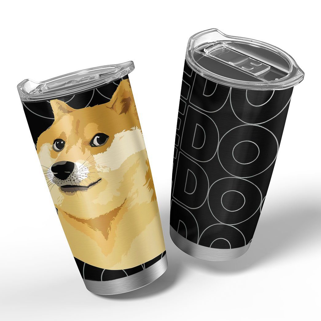 Gearhumans 3D Its Doge Custom Tumbler GO20052115 Tumbler 