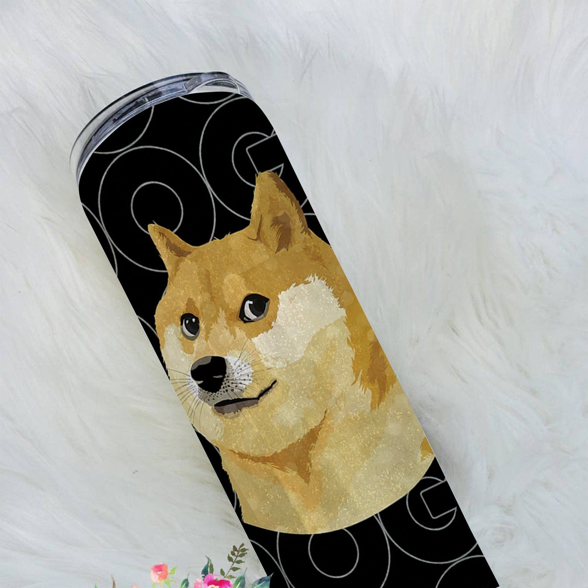 Gearhumans 3D Its Doge Custom Tumbler GO20052115 Tumbler Long 20oz 