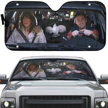 Gearhumans 3D Jack and Jill Custom Car Auto Sunshade