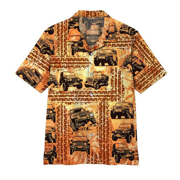 Gearhumans 3D Jeep Hawaii Shirt